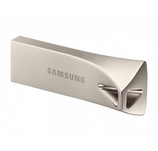 256GB USB3.1 Flash Drive Samsung Bar Plus "MUF-256BE3/APC", Silver, Metal Case (R:200MB/s)
