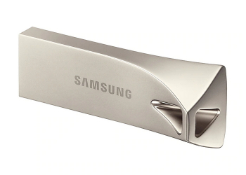  32GB USB3.1 Flash Drive Samsung Bar Plus "MUF-32BE3/APC", Silver, Metal Case (R:200MB/s)