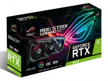 VGA ASUS RTX3070 8GB GDDR6 ROG Strix Gaming OC V2  (ROG-STRIX-RTX3070-O8G-V2-GAMING)