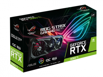 VGA ASUS RTX3060Ti 8GB GDDR6 ROG Strix Gaming OC V2  (ROG-STRIX-RTX3060TI-O8G-V2-GAMING)