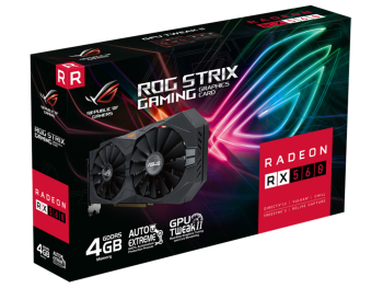 VGA ASUS Radeon RX560 4GB GDDR5 ROG Strix Gaming (ROG-STRIX-RX560-4G-V2-GAMING)