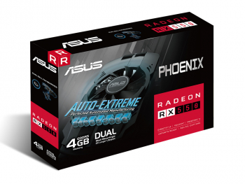 VGA ASUS Radeon RX550 4GB GDDR5 Phoenix EVO (PH-RX550-4G-EVO)